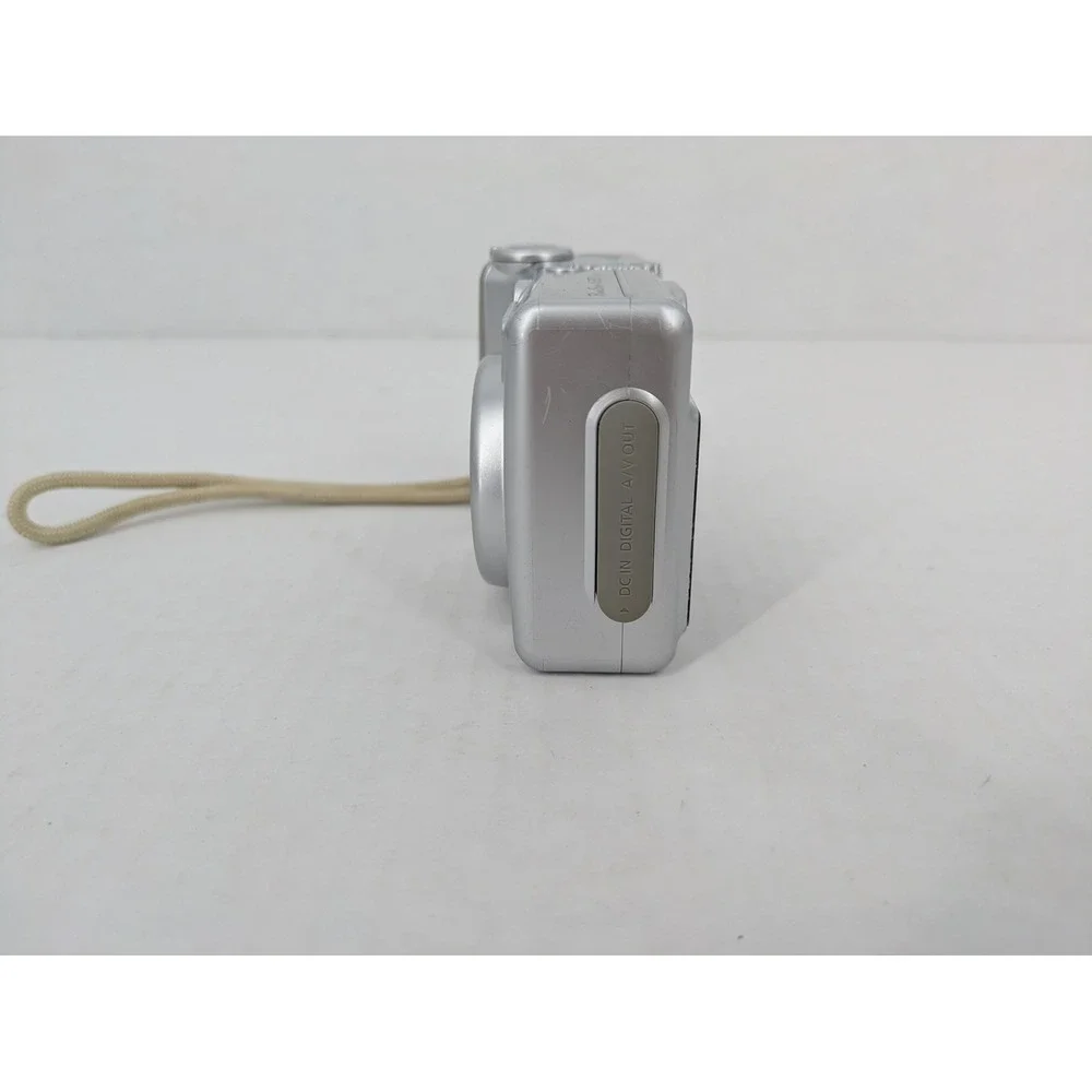 Canon PowerShot A530 Digital Camera Silver 5.0MP 4x Zoom PC1184 & Case TESTED